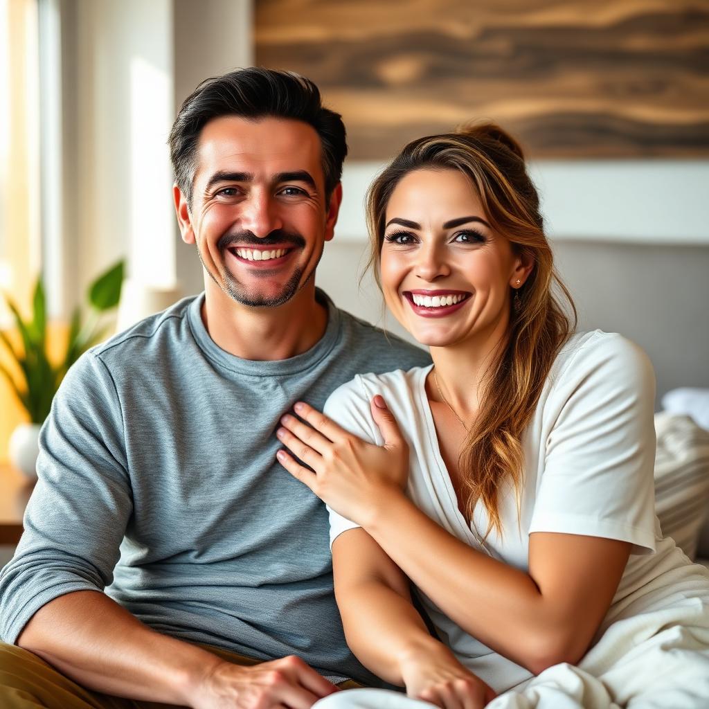 Happy confident couple after using Zyrexin Sexual Enhancer